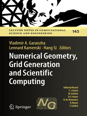 cover image of Numerical Geometry, Grid Generation and Scientific Computing